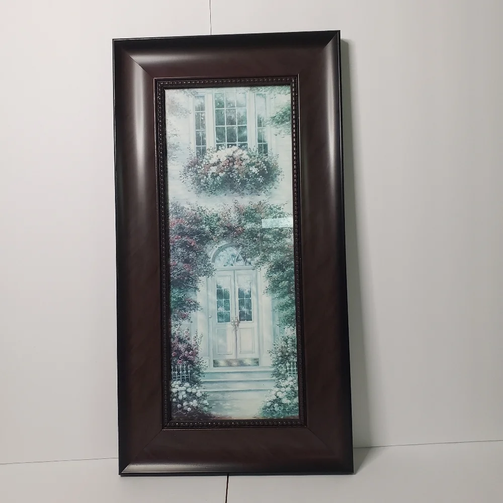 Liberty hall, Thomas Kinkade, Alcott Hill, wooden, picture wall hanging.   108